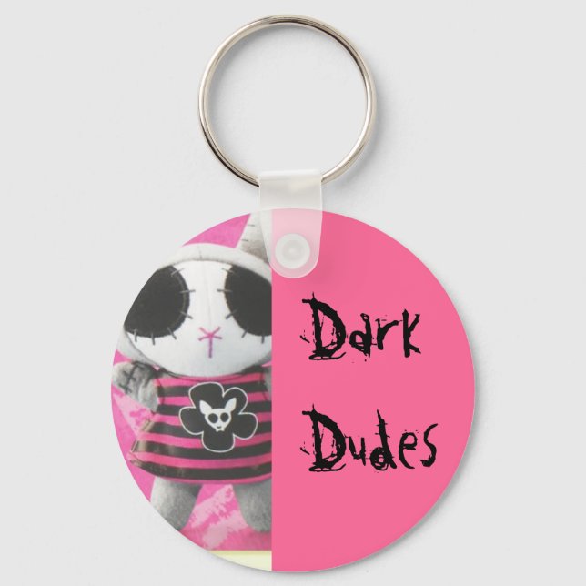 Dark Dudes Keychain (Front)