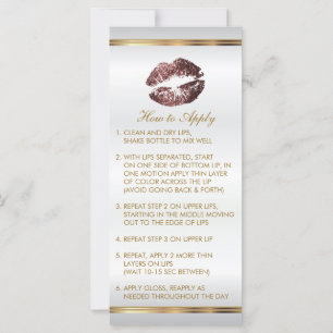 Dark Dusty Rose Glitter Lipsense Instructions