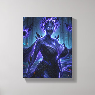 Dark Elemental Canvas Print