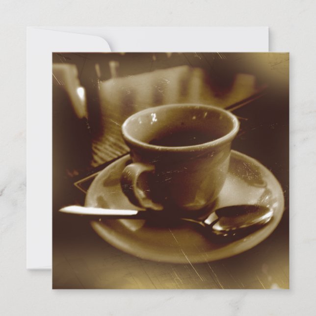 Dark espresso  - grunge  Sepia (Front)