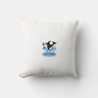 Dark Excellence Throw Pillow