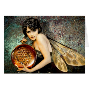 Dark Eyed Blue Bee Fae