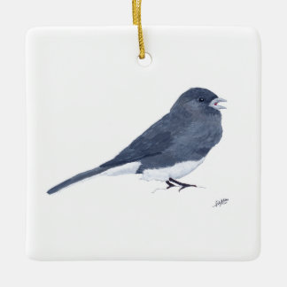 Dark-eyed Junco Ceramic Ornament