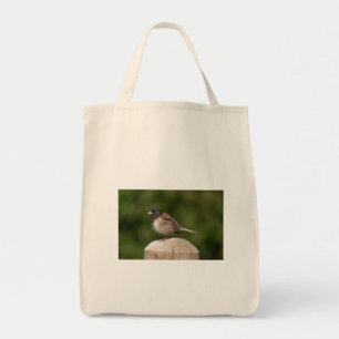 Dark-eyed Junco – Fine Art Bird Photography Tote Bag