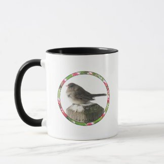Dark-eyed Junco in Winter Mug