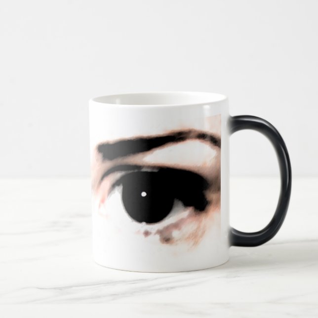 Dark eyes will appear magic mug (Right)