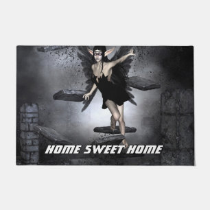 Dark fairy doormat