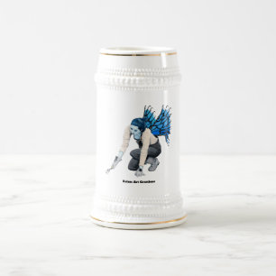 Dark Fairy Gardener Fantasy Art Beer Stein
