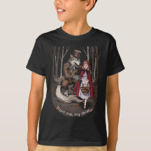 Dark Fairy Tale Wolf & Little Red Riding Hood