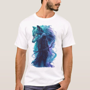 Dark Fantasy Archer - Hooded Sniper Elite T-Shirt