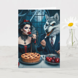 Dark Fantasy Collision Birthday  Card