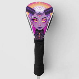 Dark Fantasy Demon Princess Anime Girl Golf Head Cover