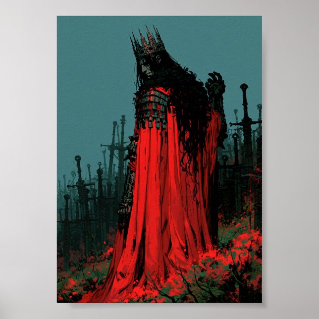 Dark Fantasy Fallen Angel Poster  (Front)
