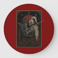 Dark Fantasy Knight Lovers Bedroom Wall Decor