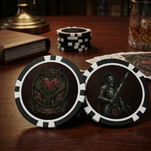 Dark Fantasy Knight & Sigil Gothic Token