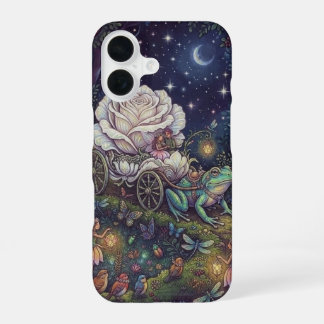 Dark Fantasy Midnight Fairy Forest Whimsical Gothi iPhone 16 Case