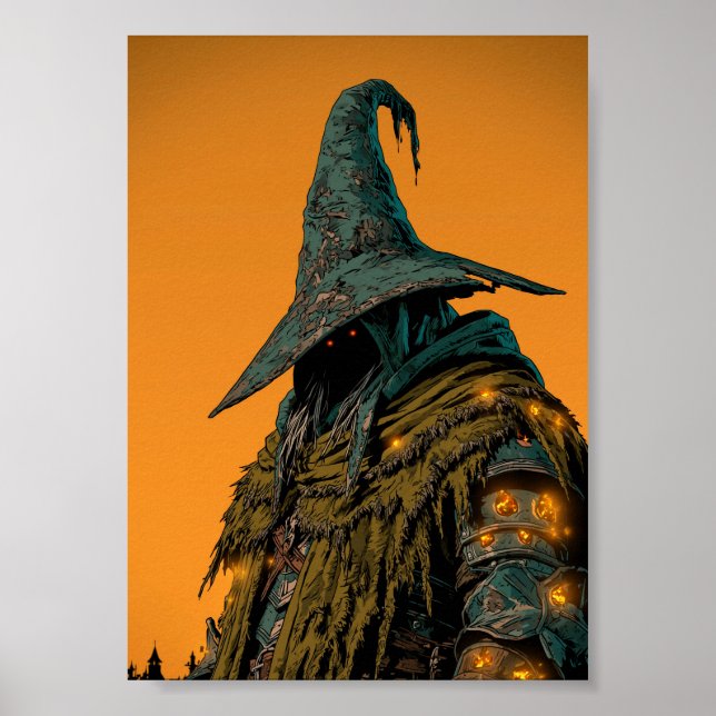 Dark Fantasy Ronin Samurai  Poster (Front)