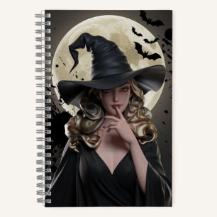 Dark Fantasy Witch Notebook