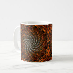 Dark Feather Sphere Coffee Mug