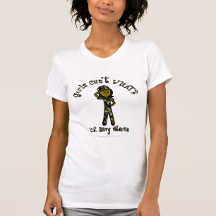 Dark Female Navy Veteran T-Shirt
