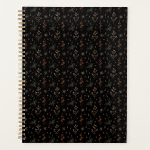 Dark Florals  Planner