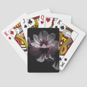 Dark Flowers Playing Cards