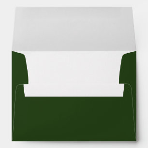 Dark Forest Green Envelopes