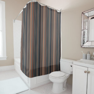 Dark Forest Woodlands Stripes Design