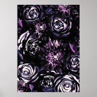 Dark Garden Bewitching Purple Glam Flowers