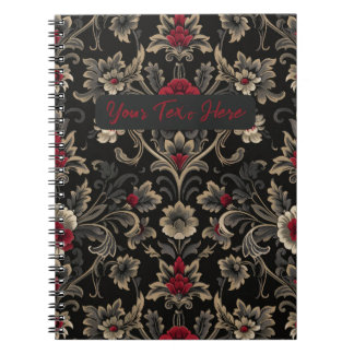 Dark Garden Personalized Notebook