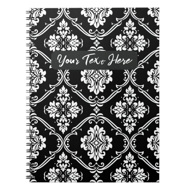 Dark Garden Personalized Notebook (Front)