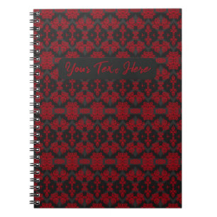 Dark Garden Personalized Notebook