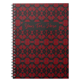 Dark Garden Personalized Notebook
