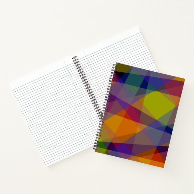 Dark Geometric - Cahier (Intérieur)