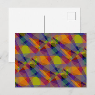 Dark Geometric - Postcard