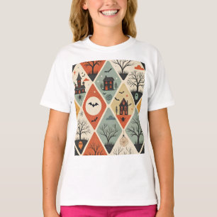Dark ghost pattern T-Shirt