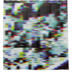 Dark glitch background, illustration. Black, blue,