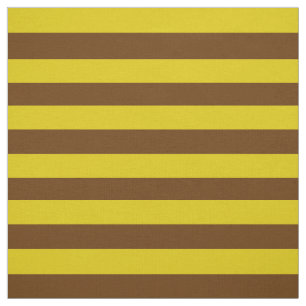 Dark gold, Coco brown stipe, stripes Fabric