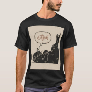 Dark Gold fish, Koi fish, Betta fish Japanese Orie T-Shirt