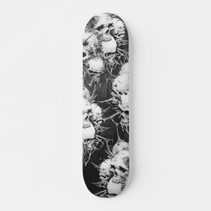 Dark Gothic Apparition of Death Skateboard