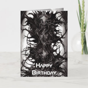 Dark Gothic Art Dark Vile Biomatter Card