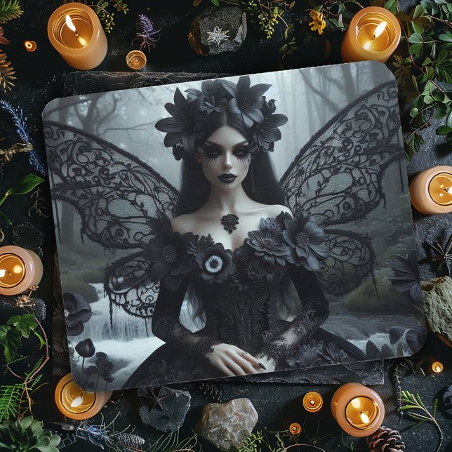 Dark Gothic Fairy Mouse Pad (Creator Uploaded)