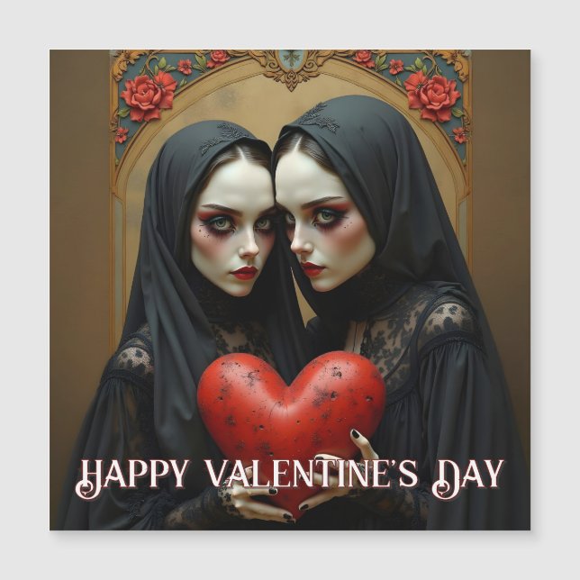 Dark Gothic Lovers with Crimson Heart (Front)