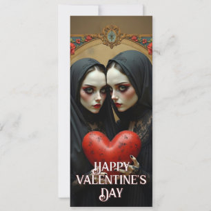 Dark Gothic Lovers with Crimson Heart