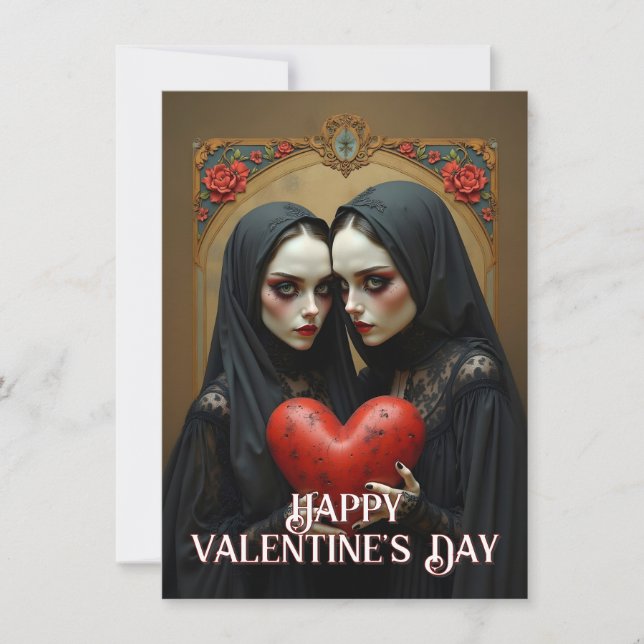 Dark Gothic Lovers with Crimson Heart (Front)