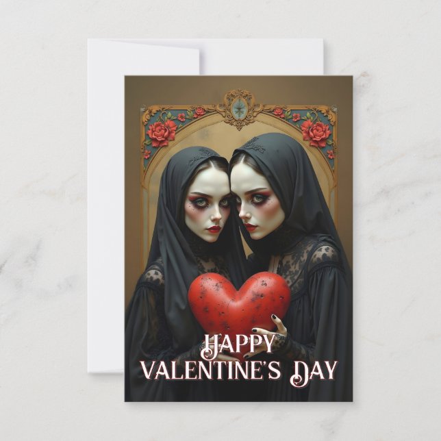 Dark Gothic Lovers with Crimson Heart (Front)