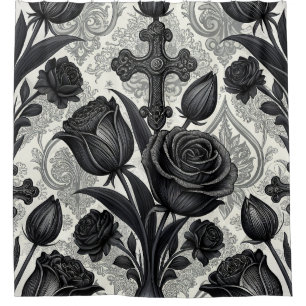Dark Gothic Rose Pattern (2)