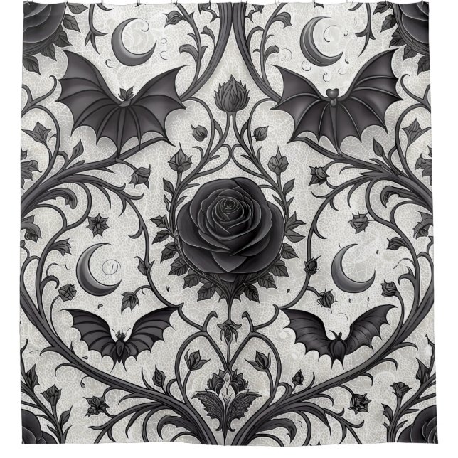 Dark Gothic Rose Pattern (3) (Front)