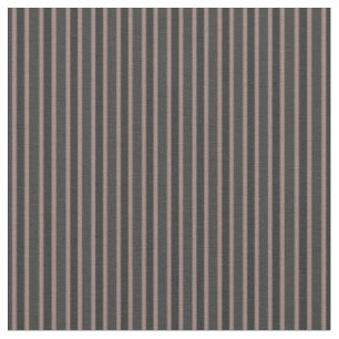dark gray, charcoal and mauve pink stripes fabric