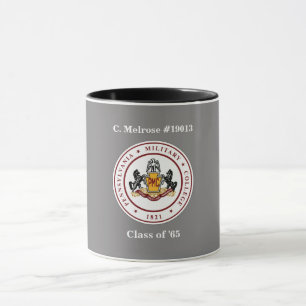 + DARK GRAY PMC SEAL MUG - 11 OR 15 OZ